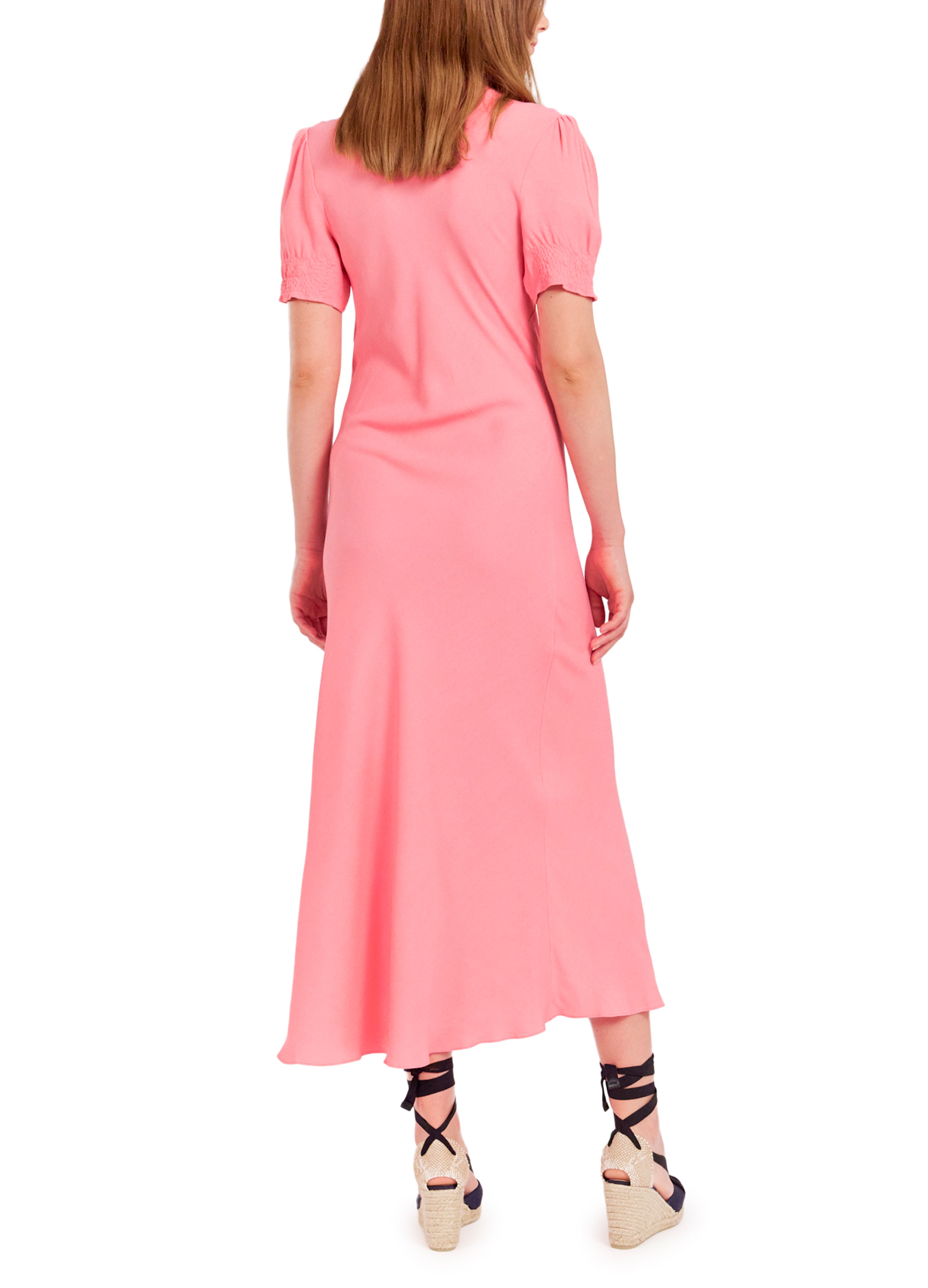  Cerise maxi-dress