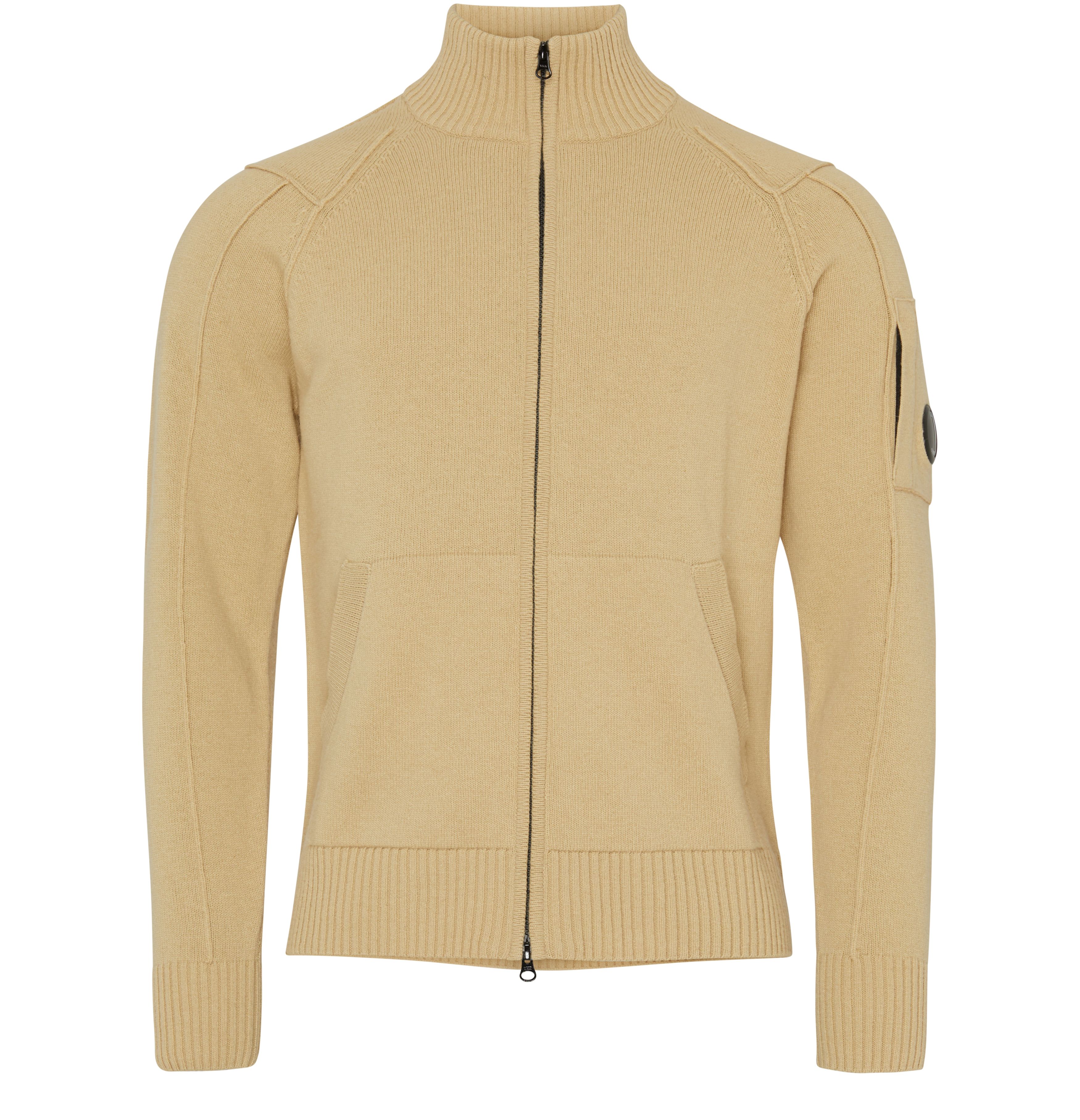 CP COMPANY Lambswool zipped sweater