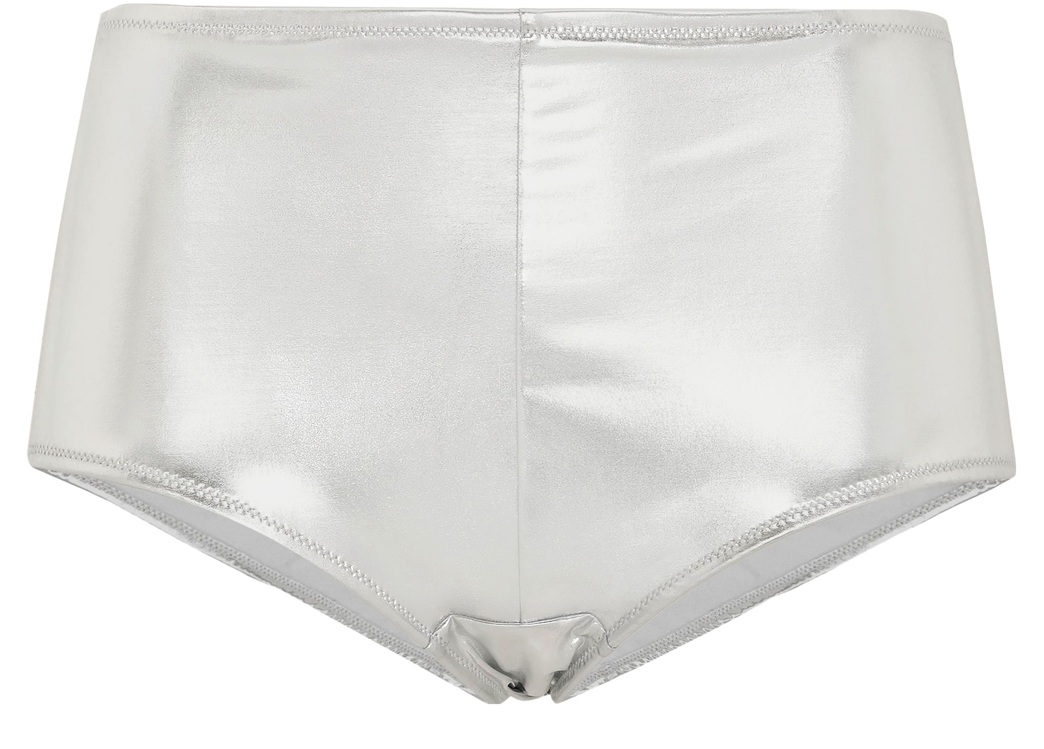 Dolce & Gabbana Foiled jersey low-rise panties