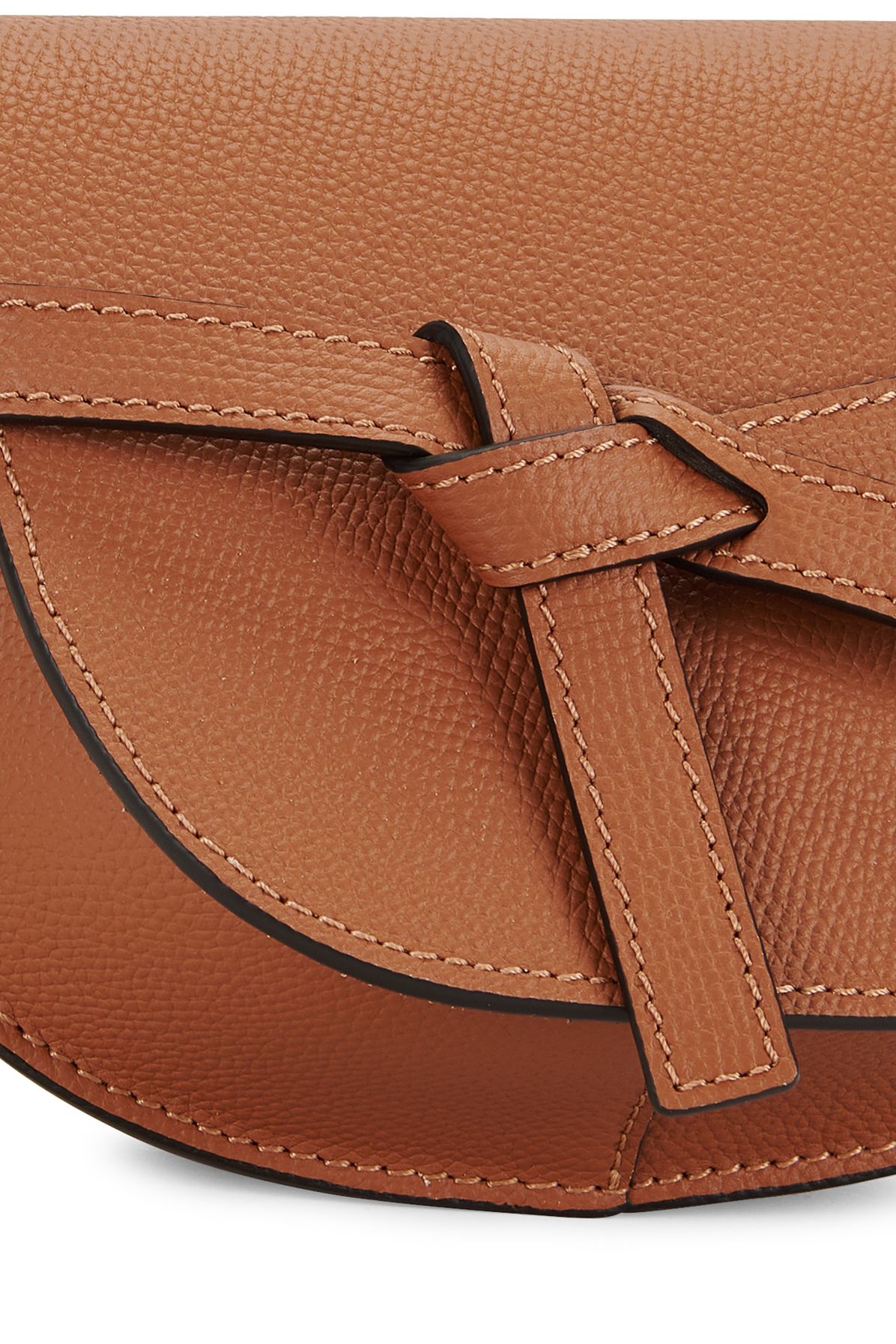 Loewe Mini Gate dual bag in Pebble Grain Calfskin