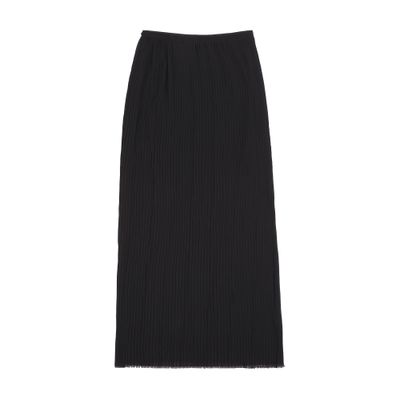 MM6 Maison Margiela Plissé long skirt