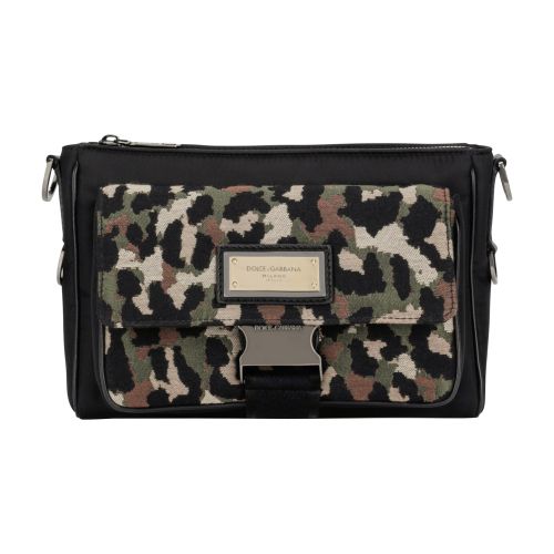 Dolce & Gabbana Camouflage jacquard crossbody bag