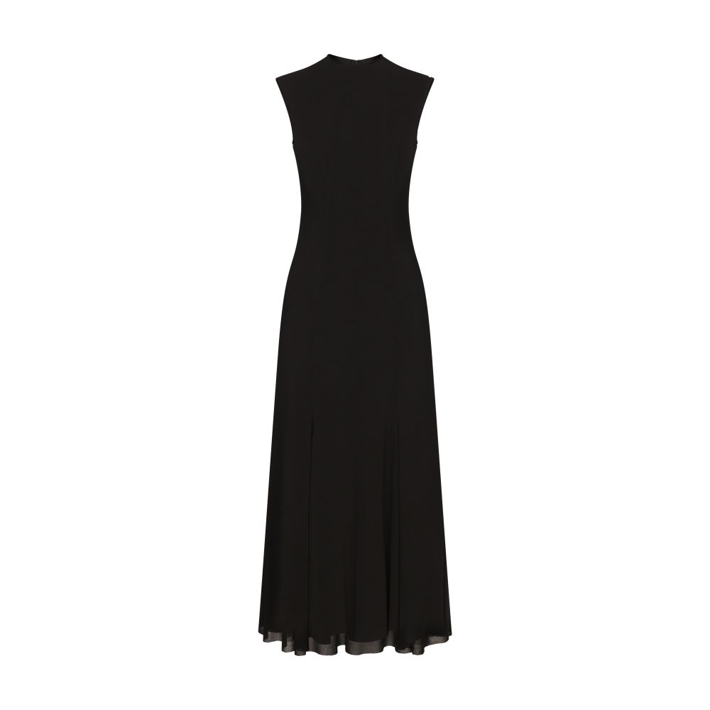 Dolce & Gabbana Light viscose calf-length dress