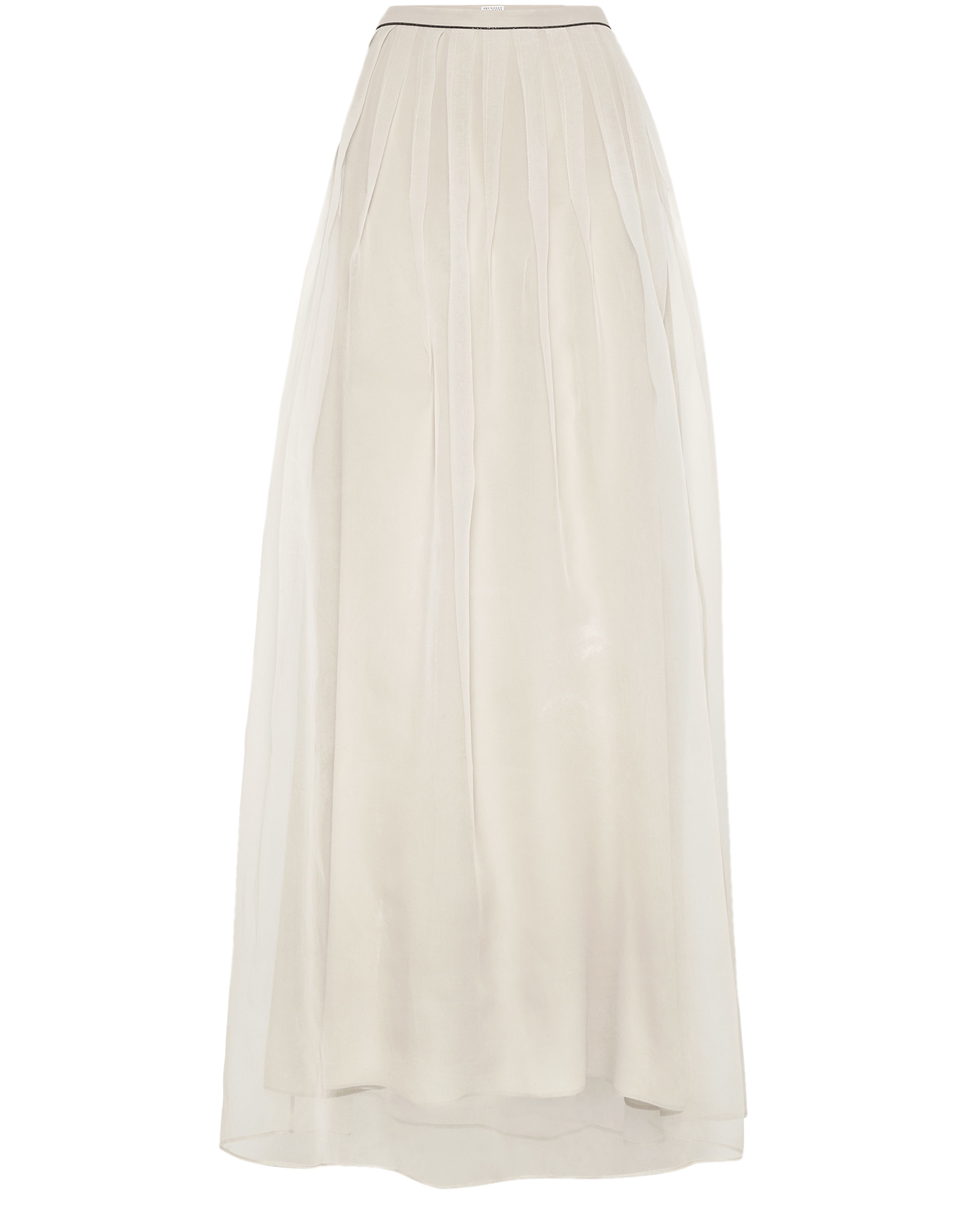 Brunello Cucinelli Pleated Maxi Skirt