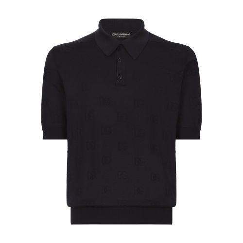 Dolce & Gabbana Silk polo-shirt