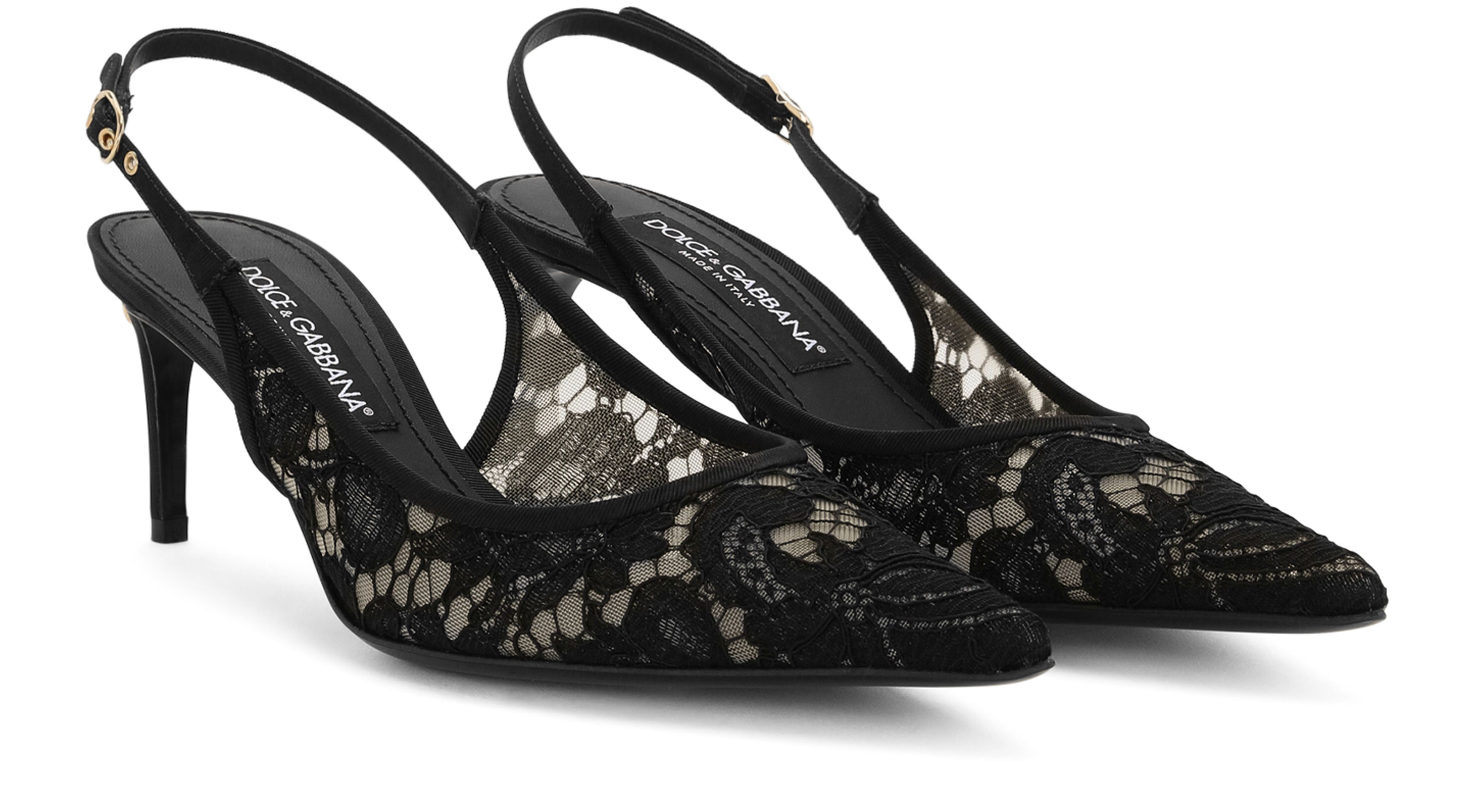 Dolce & Gabbana Lace slingbacks