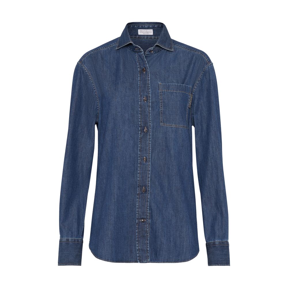 Brunello Cucinelli Lightweight denim shirt