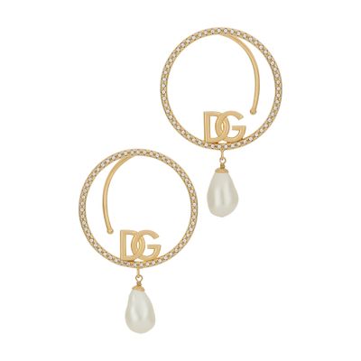 Dolce & Gabbana Hoop earrings with DG logo