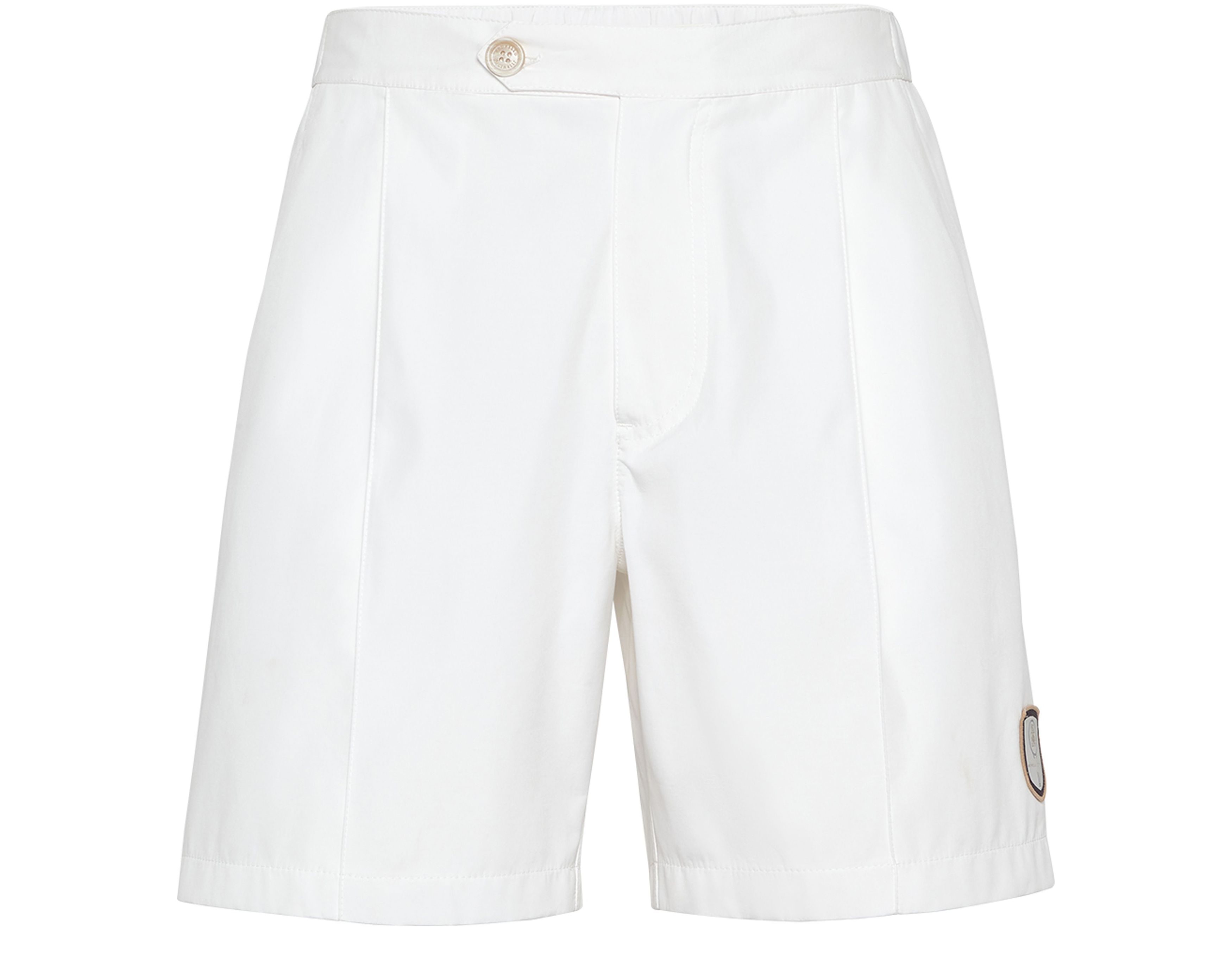 Brunello Cucinelli Bermuda shorts with Tennis badge