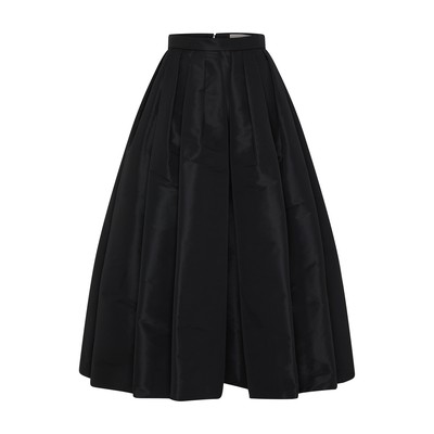 Alexander McQueen Pleated midi skirt