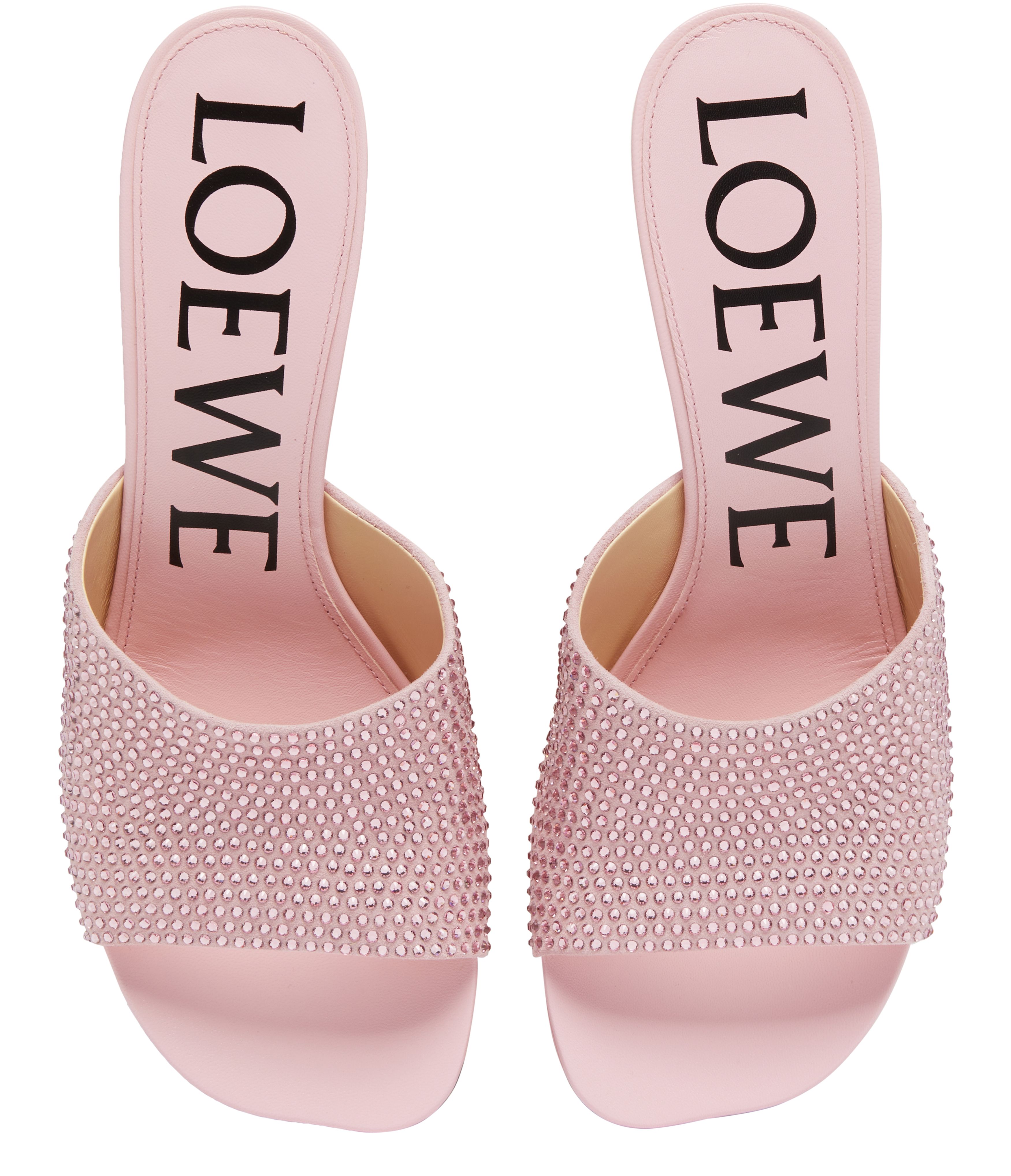 Loewe Strass heeled mules