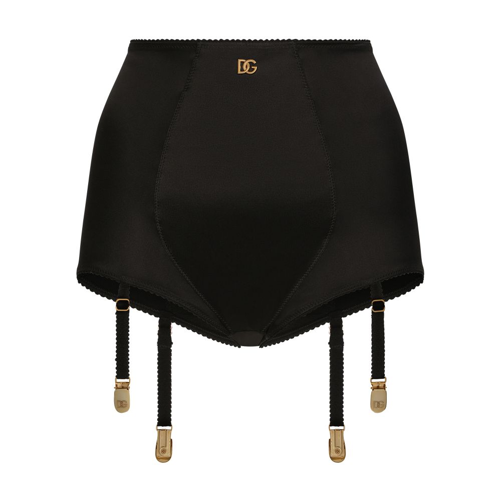 Dolce & Gabbana Satin high-waisted panties