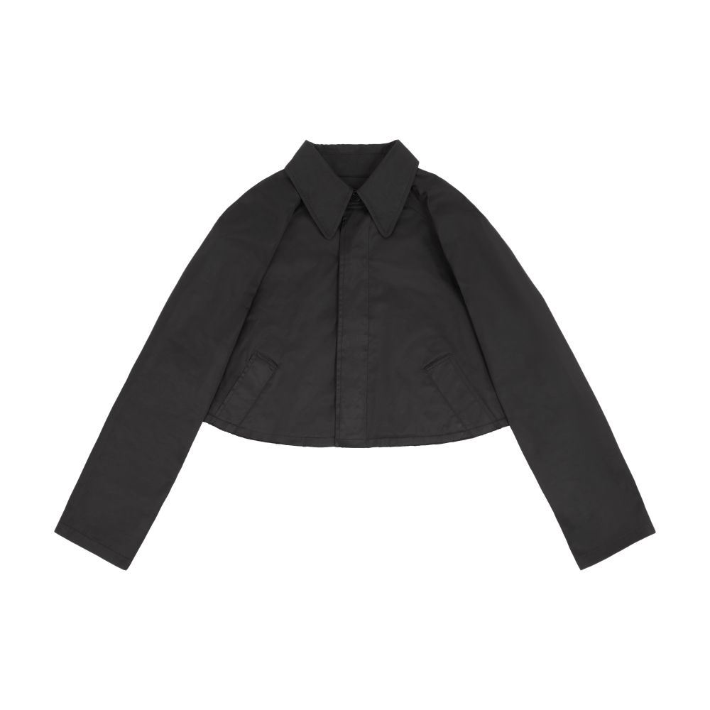 MM6 Maison Margiela Cropped twill jacket