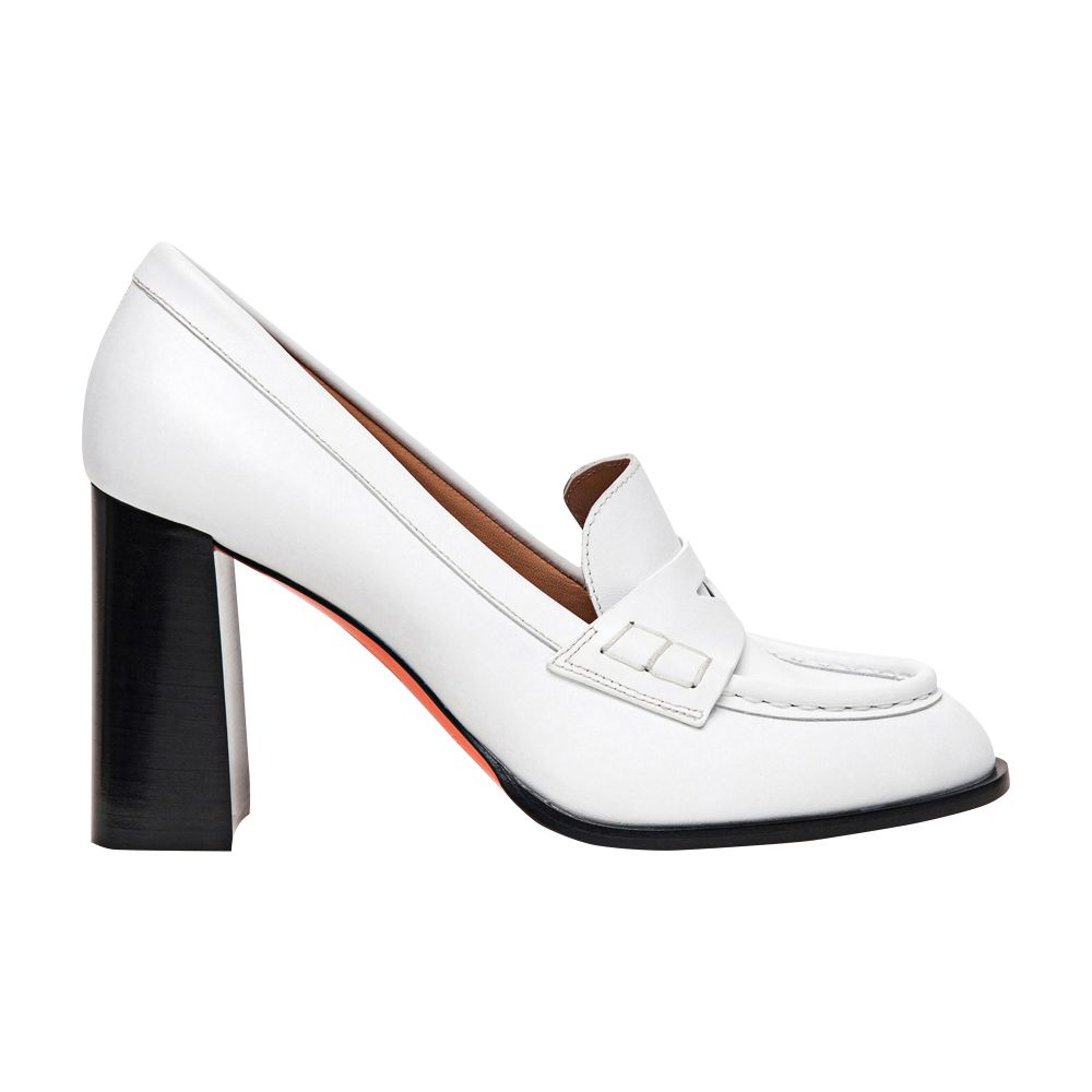 Santoni Leather high-heel pumps