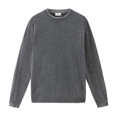 Woolrich Crewneck Sweater in Merino Wool Blend