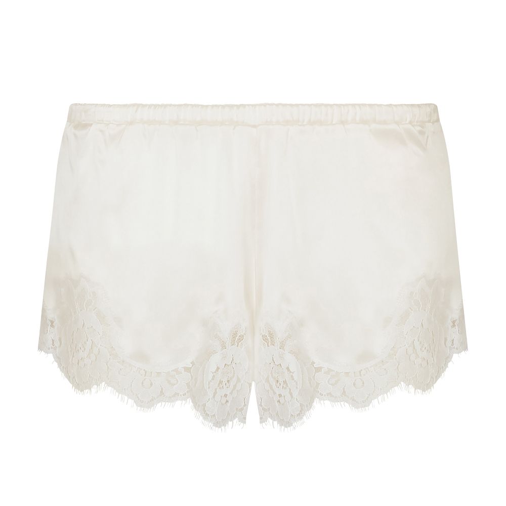 Dolce & Gabbana Shorts in satin with lace