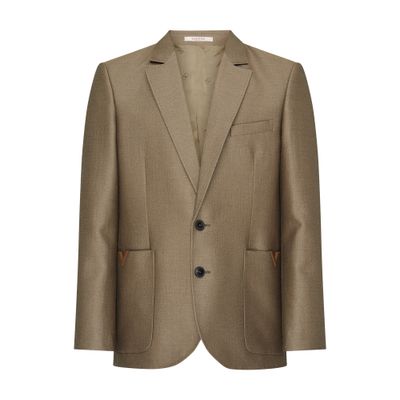 VALENTINO GARAVANI Wool and silk jacket