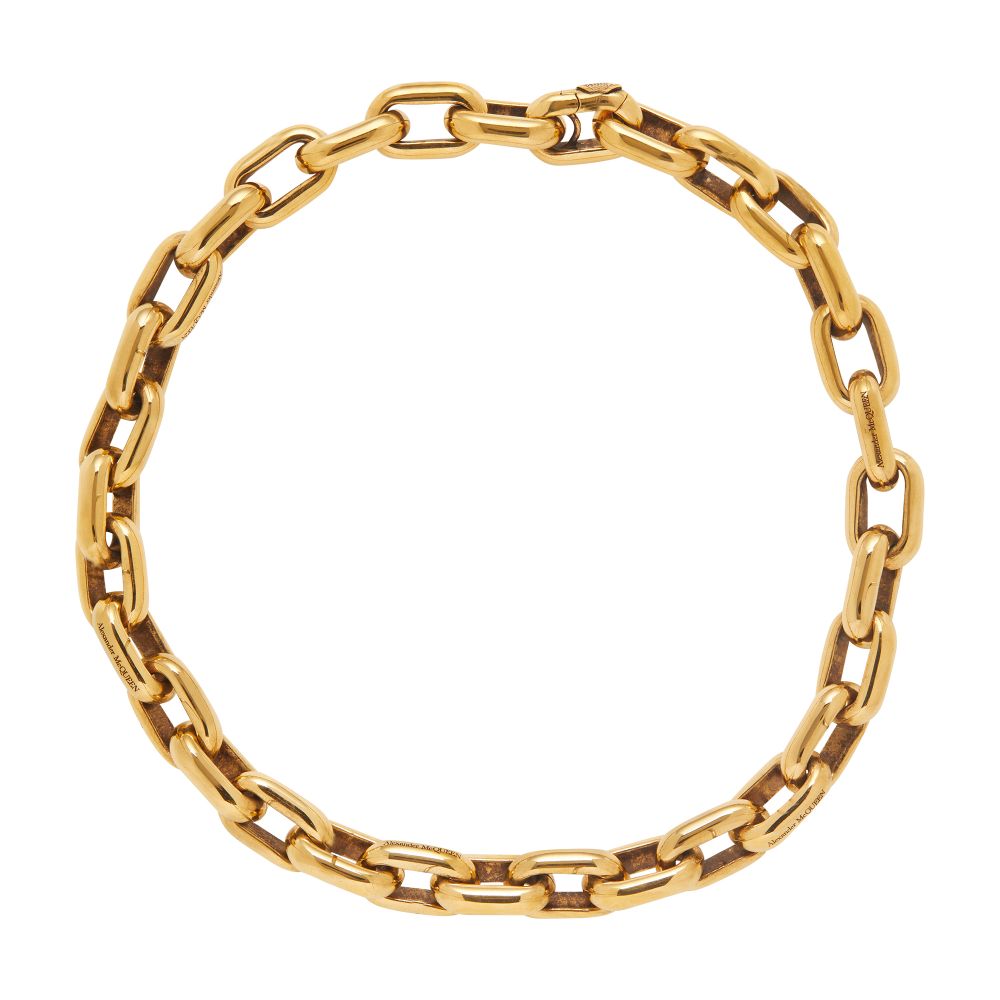 Alexander McQueen Peak chain necklace