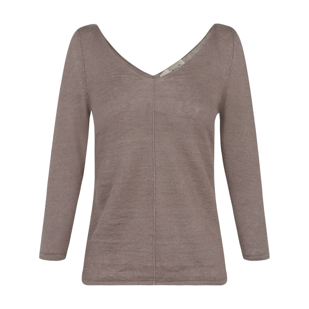 Cortana Botanica linen knit sweater