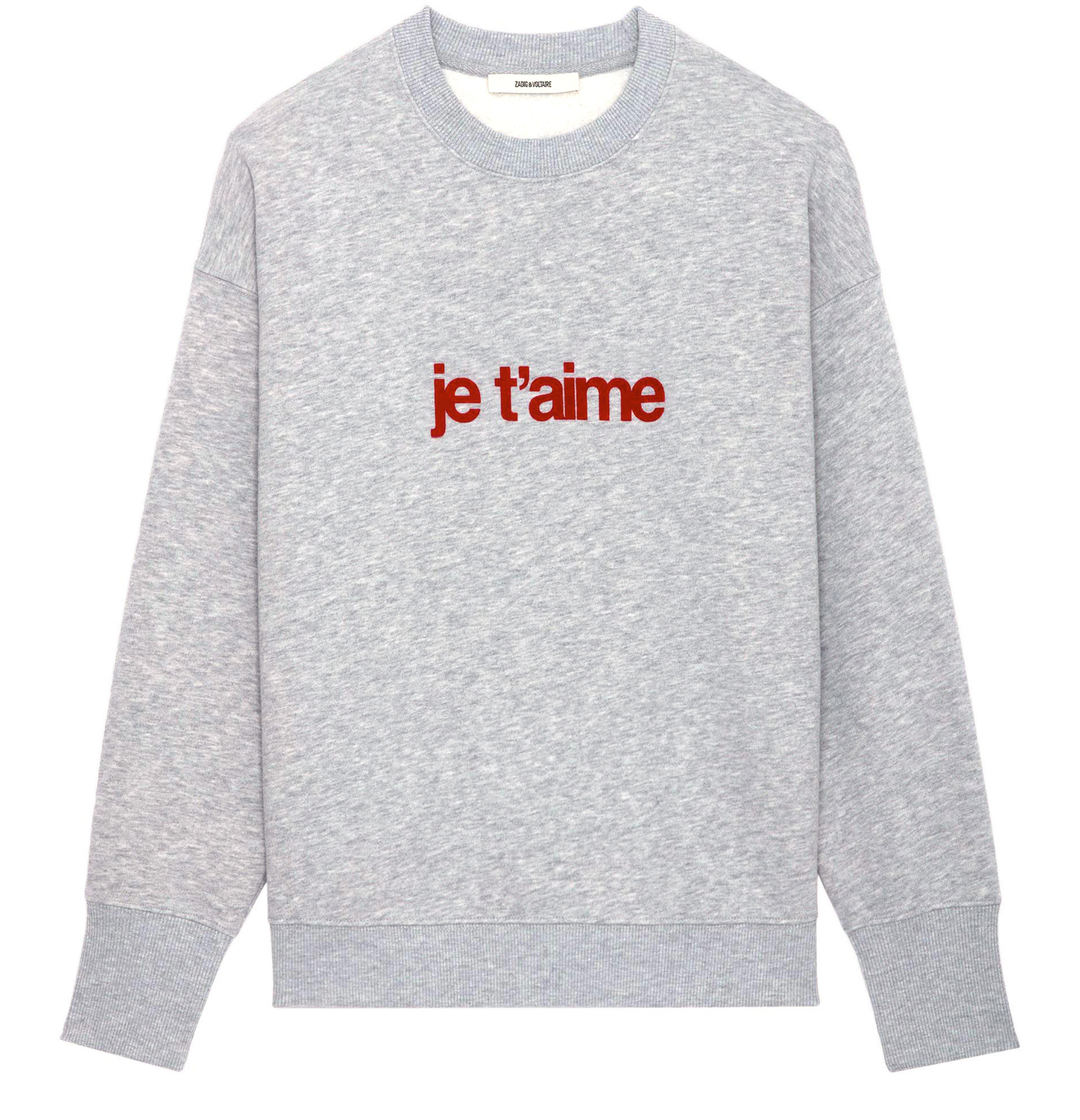 Zadig & Voltaire Oscar Je T'aime sweatshirt