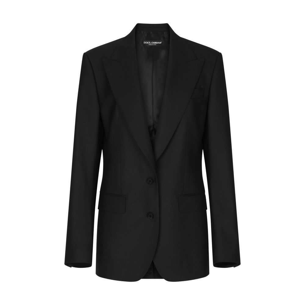 Dolce & Gabbana Single-breasted woolen jacket