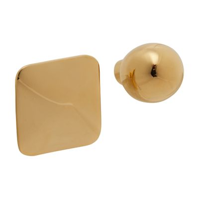 Jacquemus The Round Square Earrings