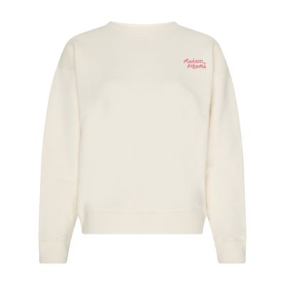 Maison Kitsuné Comfortable sweatshirt with Maison Kitsune message