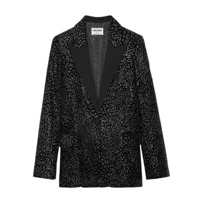 Zadig & Voltaire Venus velvet blazer