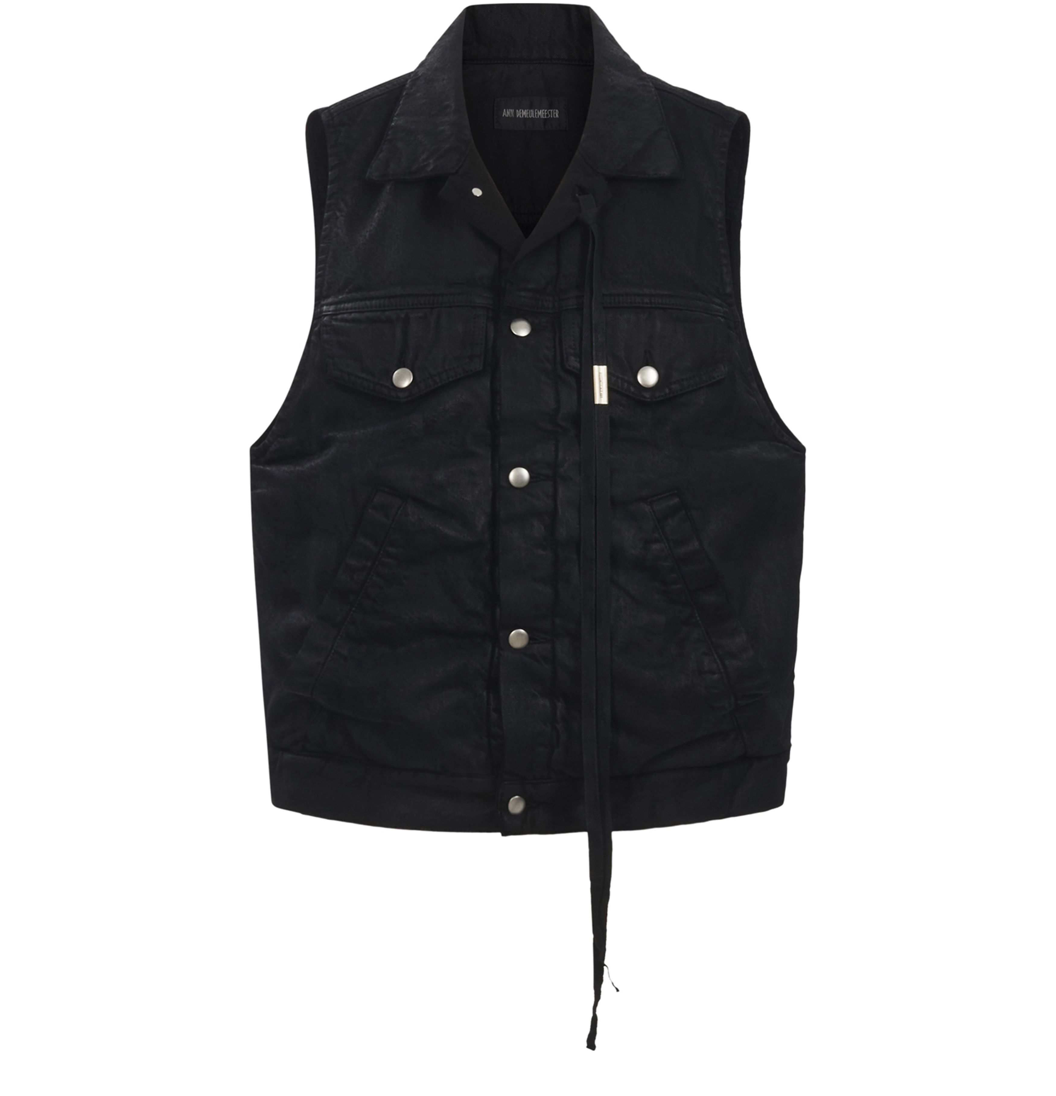 Ann Demeulemeester Juliette 5-Pockets High Comfort Sleeveless Jacket