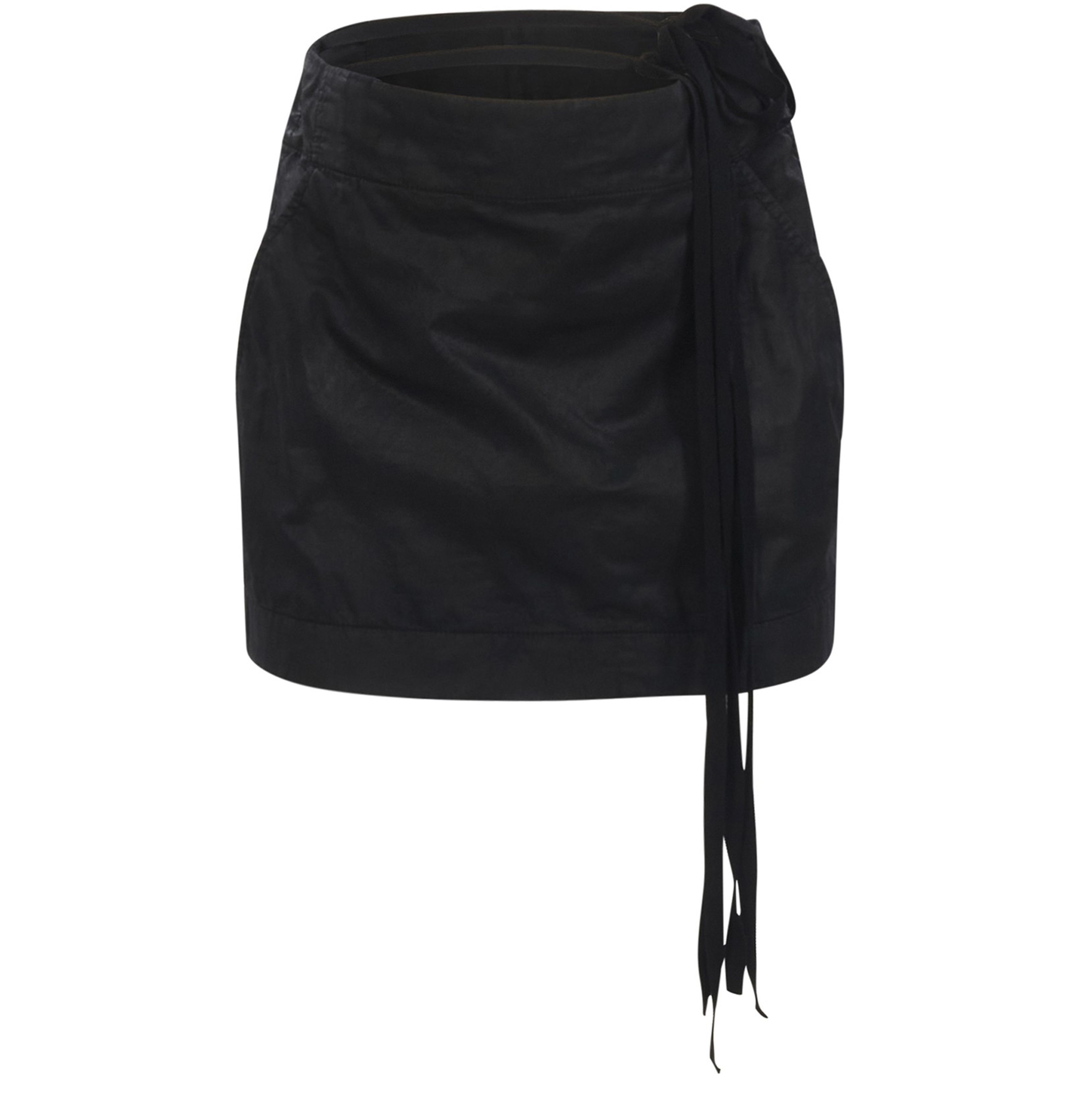 Ann Demeulemeester Magdalena Slouchy Waist Mini Skirt