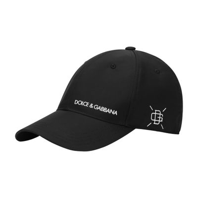 Dolce & Gabbana Cotton baseball cap with DG logo