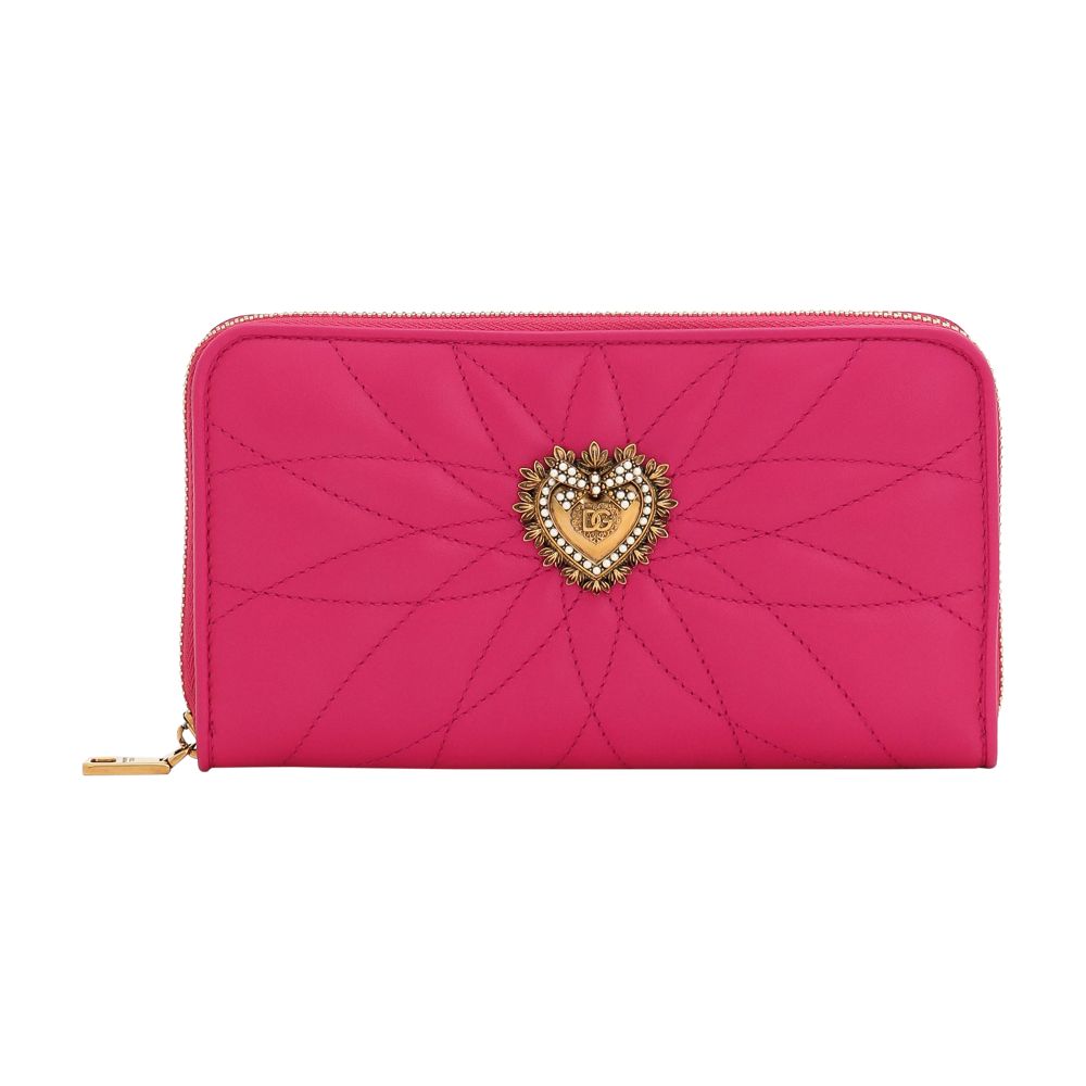 Dolce & Gabbana Zip-around devotion wallet