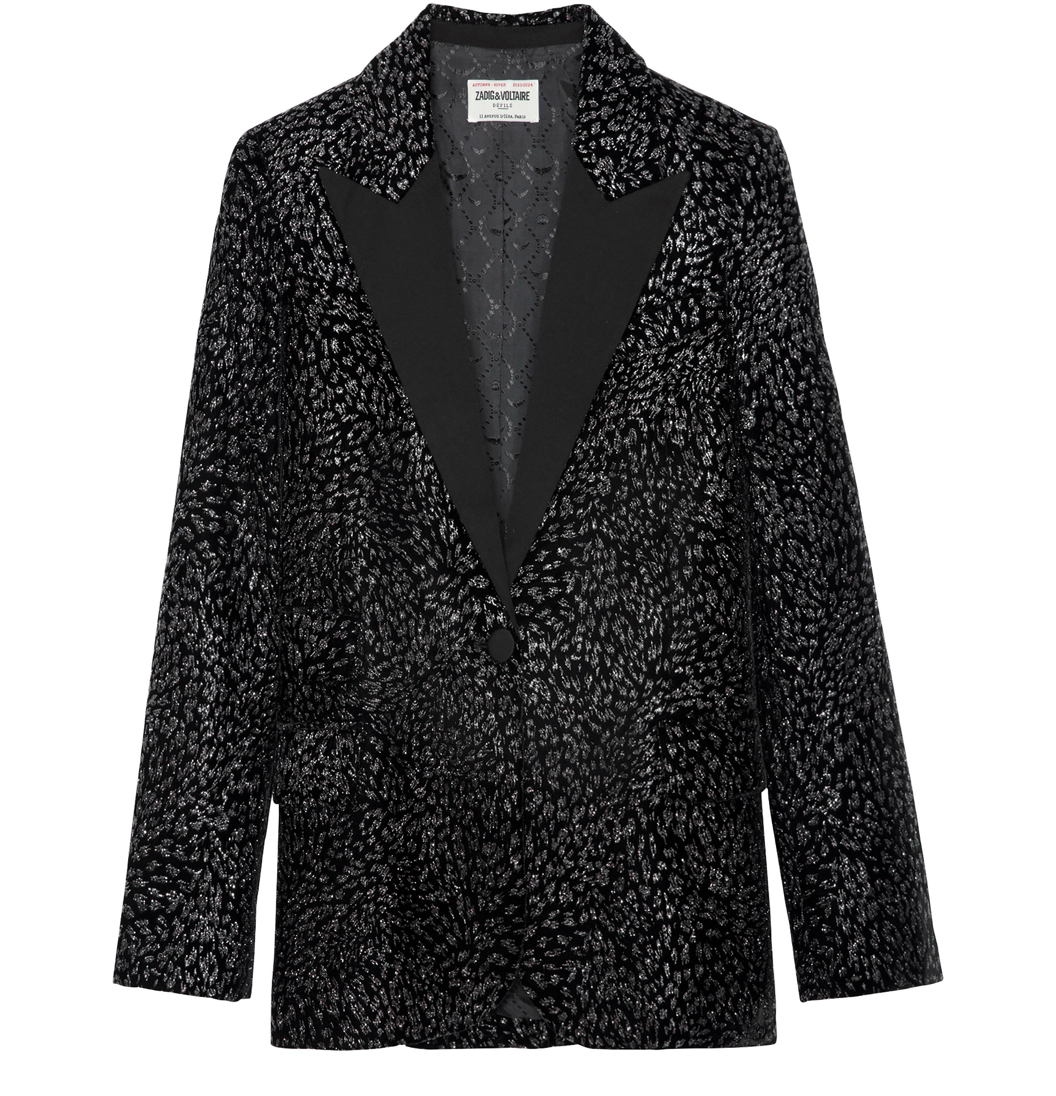 Zadig & Voltaire Venus velvet blazer