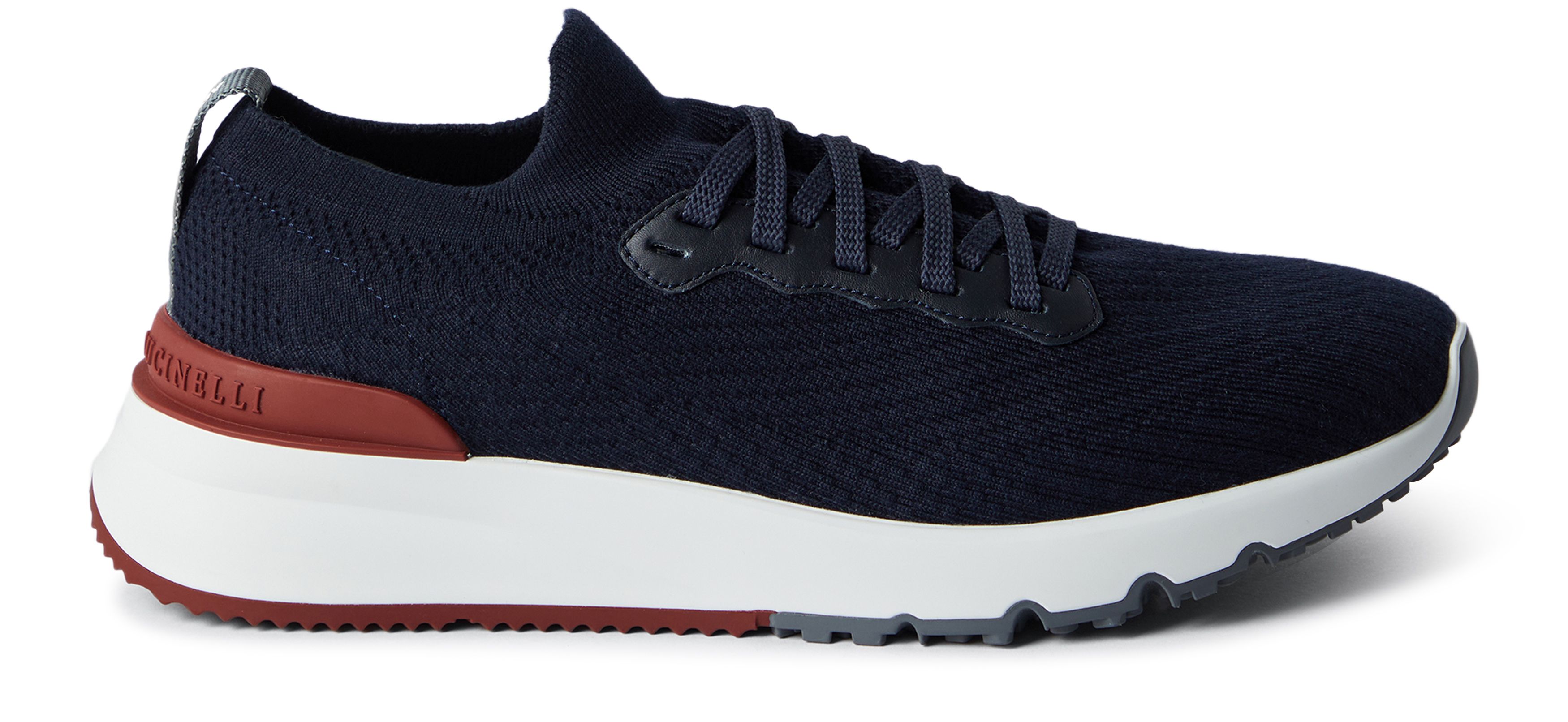 Brunello Cucinelli Knitted running shoes