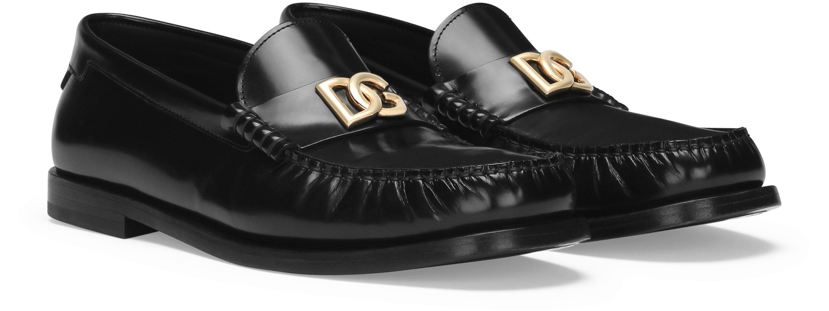 Dolce & Gabbana Brushed calfskin loafers