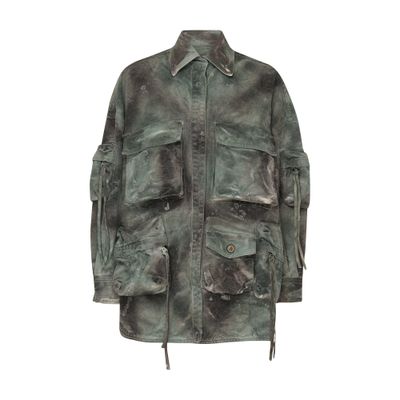 The Attico Fern short coat