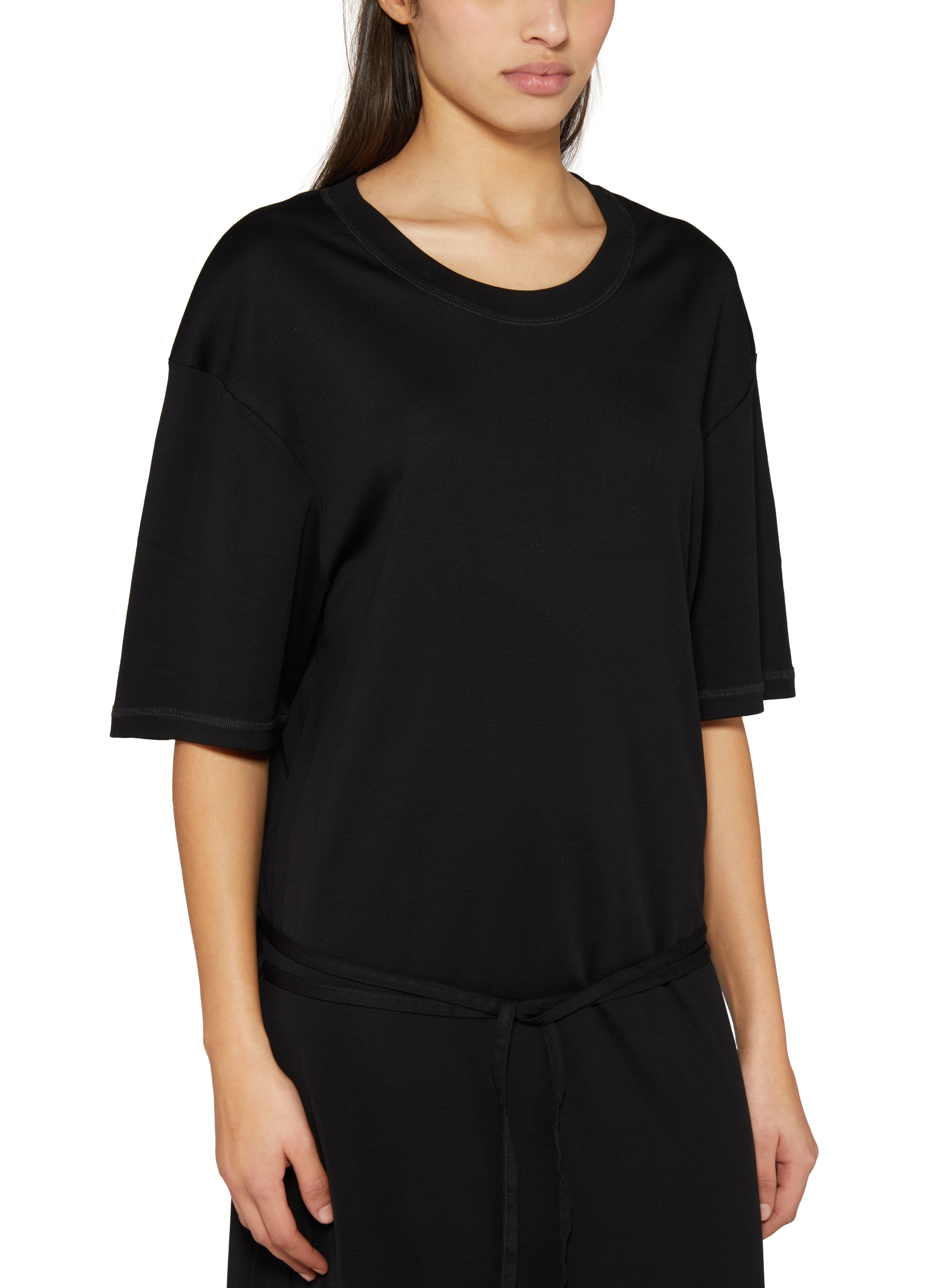 Lemaire Belted rib t-shirt dress