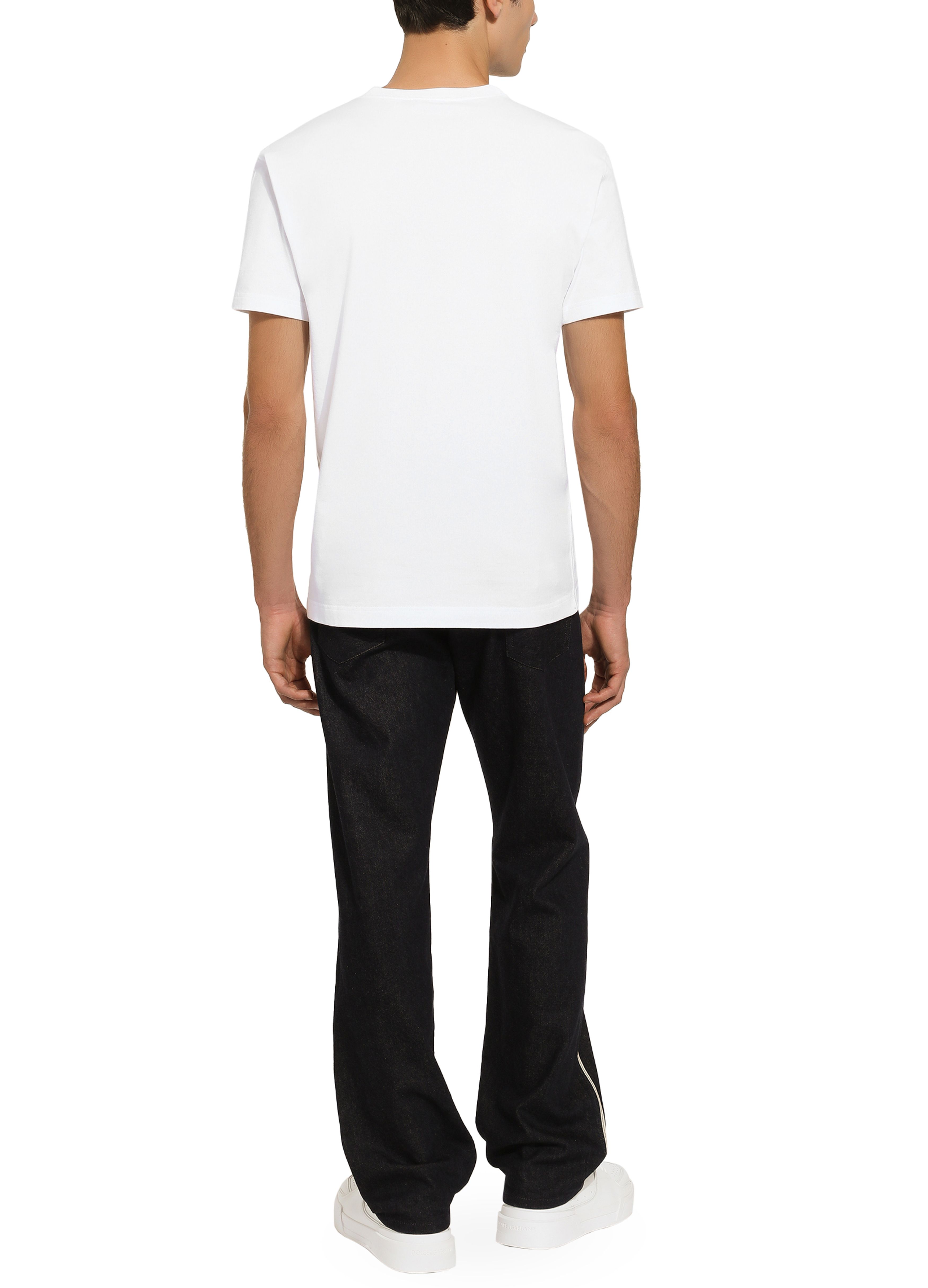 Dolce & Gabbana Short-sleeved cotton T-shirt