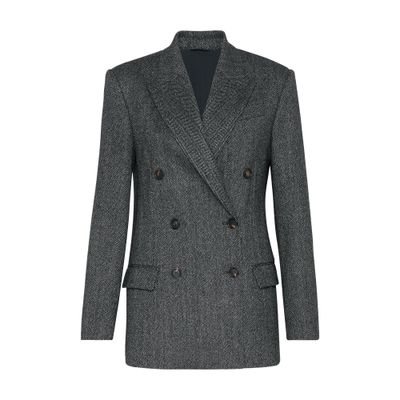 Brunello Cucinelli Carded chevron blazer