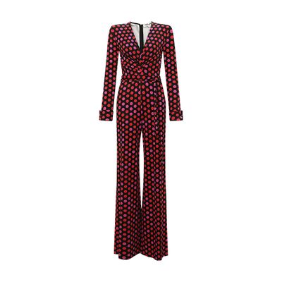 Diane Von Furstenberg Rose marie jumpsuit