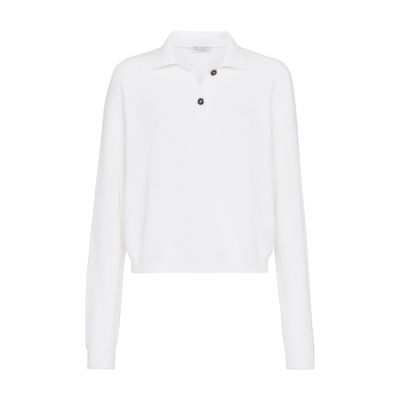 Brunello Cucinelli Polo-style sweater