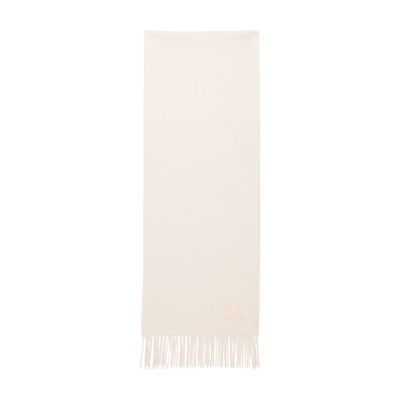 Max Mara Wsdalia logo cashmere scarf