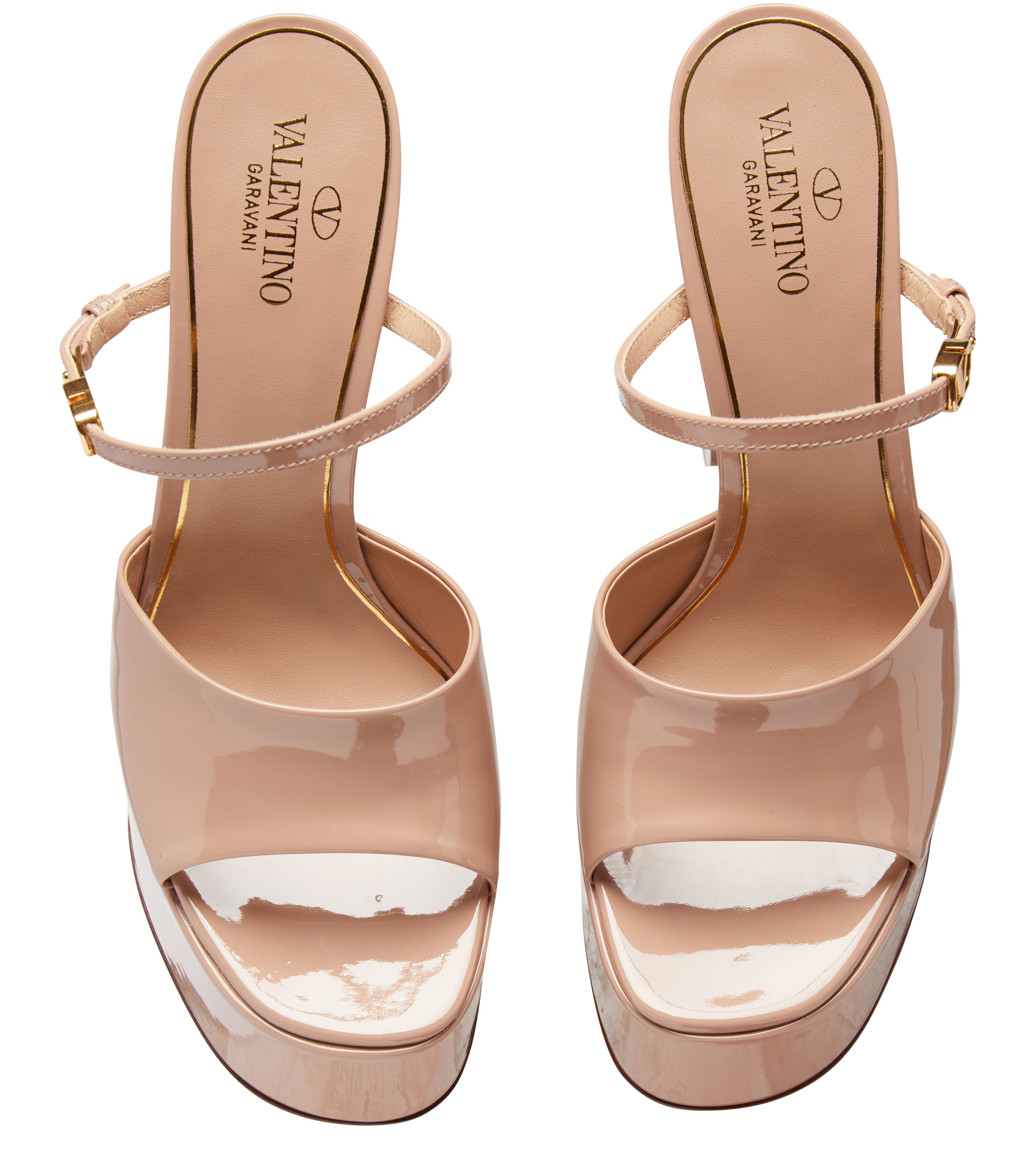 VALENTINO GARAVANI Tan-go platform sandals