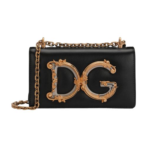 Dolce & Gabbana Calfskin DG Girls phone bag