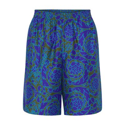 Versace Versace Allover Baroque print shorts