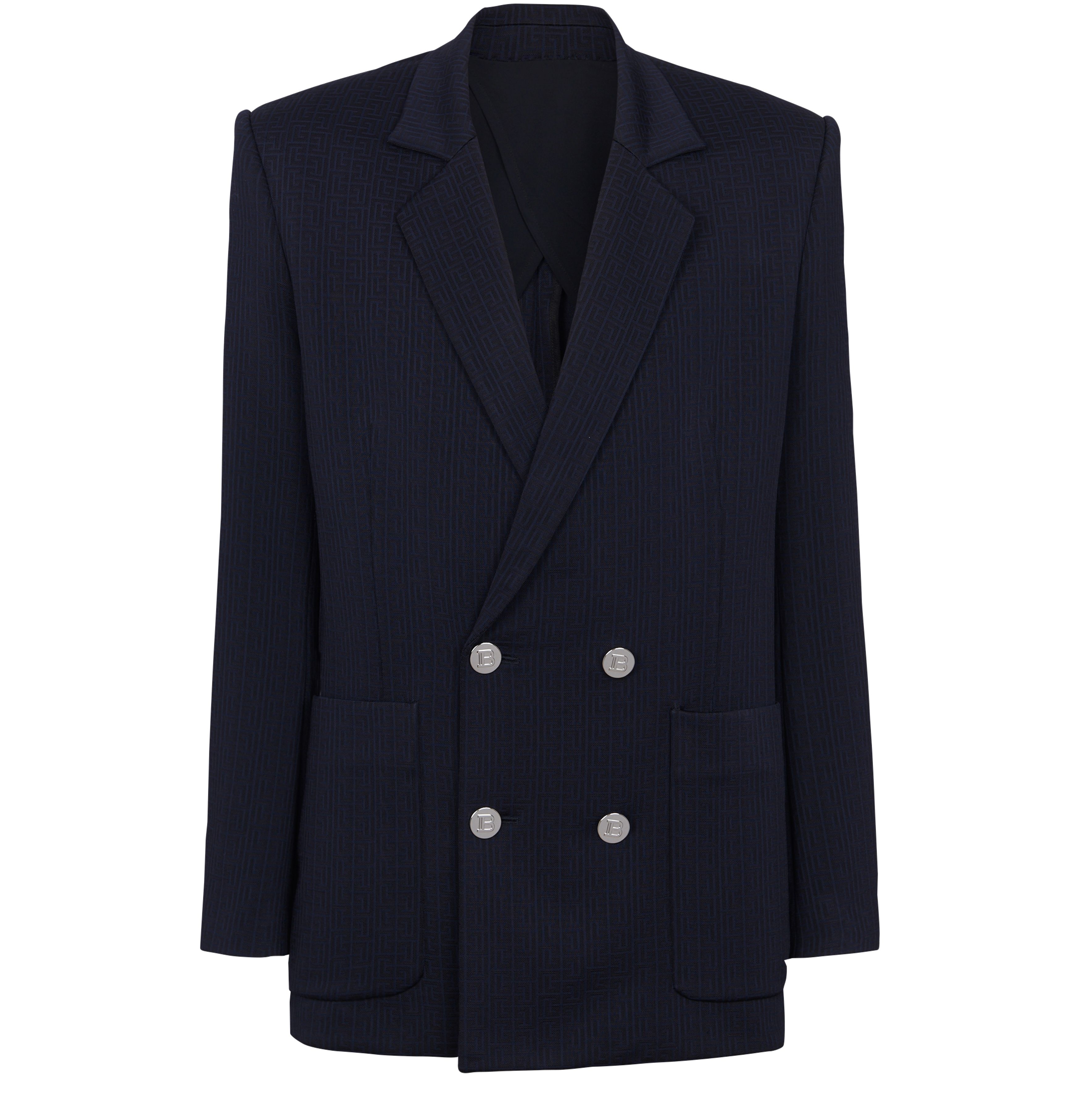 Balmain Mini monogram casual blazer