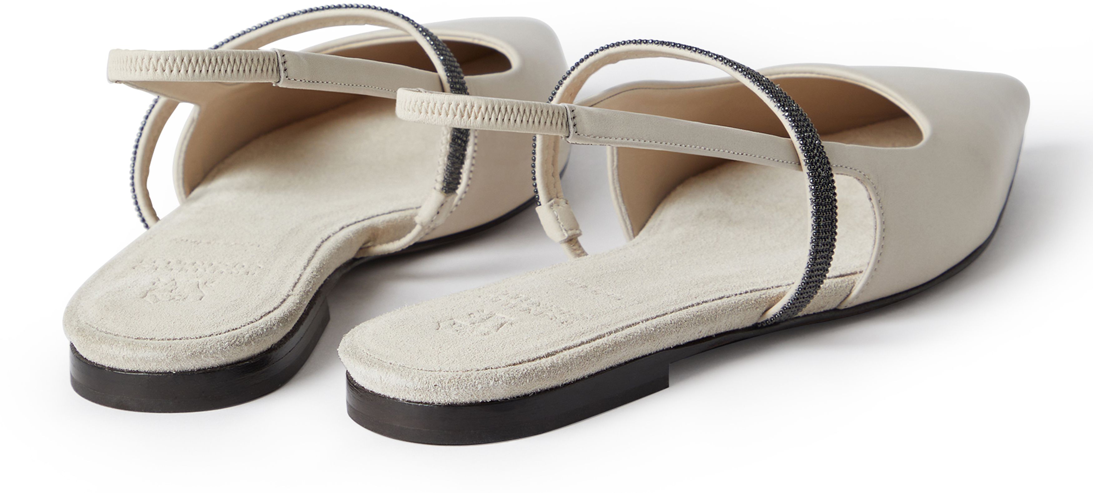 Brunello Cucinelli Soft nappa leather flats