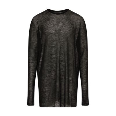 Rick Owens Round neck oversized sweater