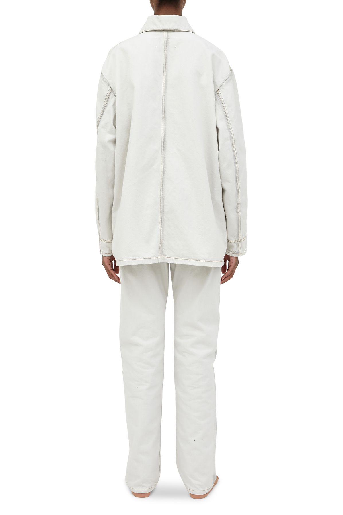 Maison Margiela Chalk selvedge denim jacket