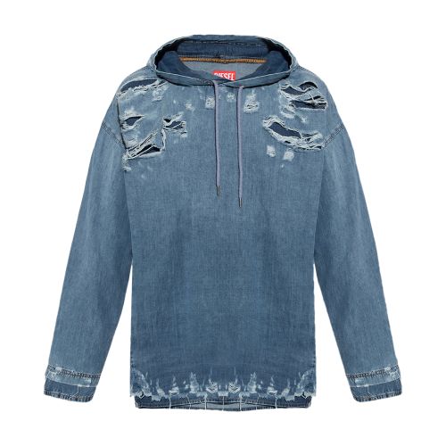 Diesel D-UM denim hoodie